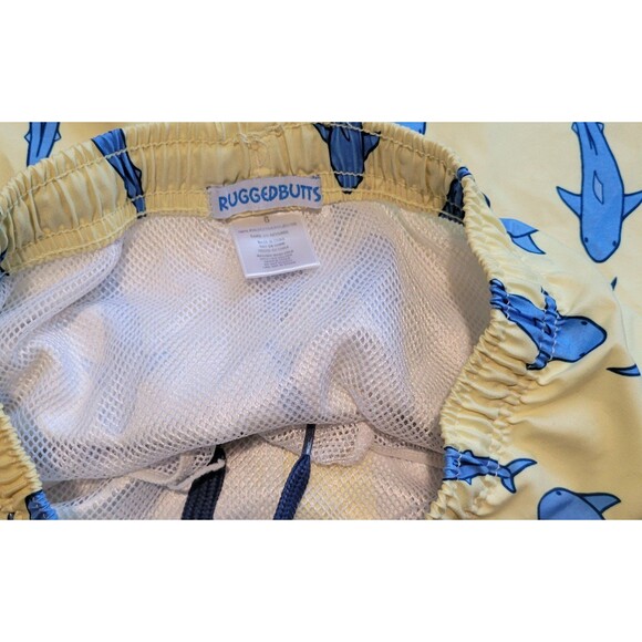 Ruggedbutts shark swim trunks - Picture 3 of 4